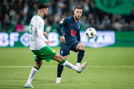 Hammarbys Abdelrahman Boudah Saidi och Malmö FFs Gabriel