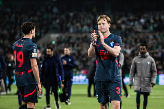 Malmö FFs Nils Zätterström deppar