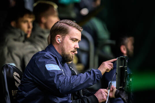 Malmö FFs assisterande tränare Theodor Olsson