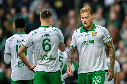 Hammarbys Victor Eriksson deppar