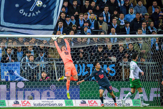 Malmö FFs målvakt Ricardo Friedrich
