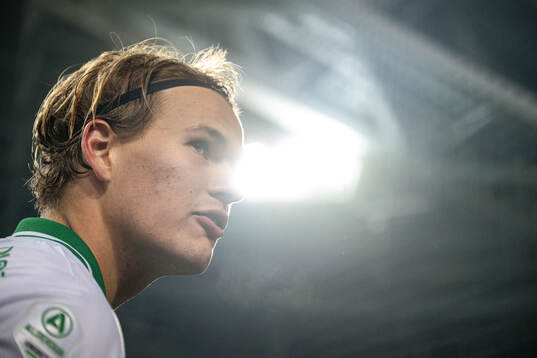 Hammarbys Markus Karlsson jublar