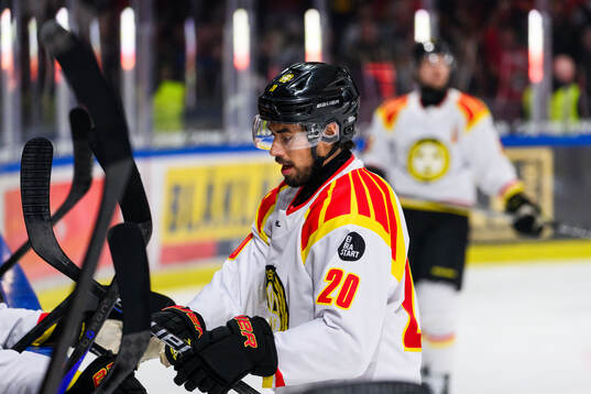 Brynäs Tyler Vesel deppar
