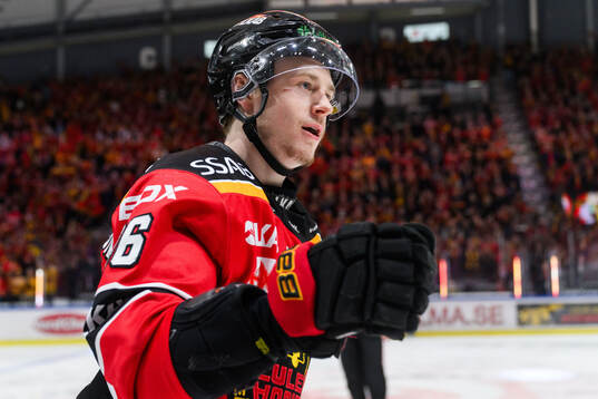 Luleås Pontus Andreasson jublar