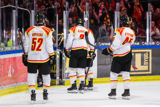 Brynäs spelare deppar