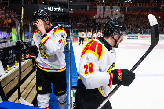 Brynäs Theo Lindstein och Johannes Kinnvall