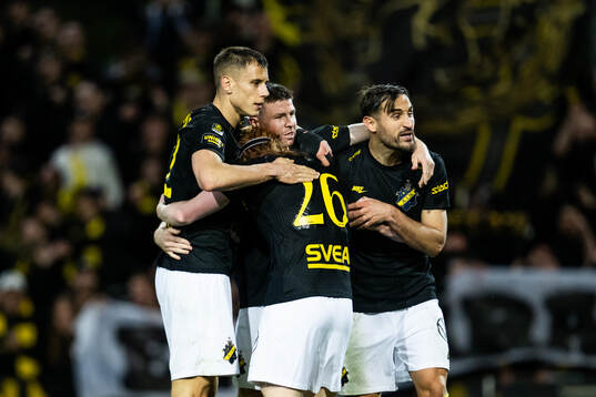 AIKs Filip Benkovic, Mads Døhr Thychosen, Elvis van der