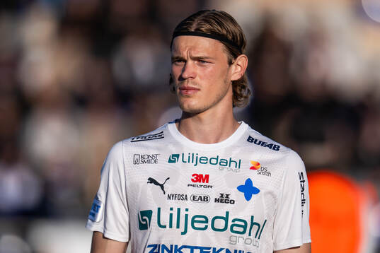 Värnamos Hugo Andersson vid line-up