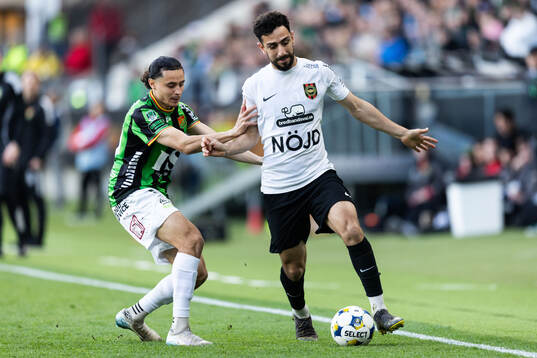 GAIS Amin Boudri och Brommapojkarnas Daleho Irandust