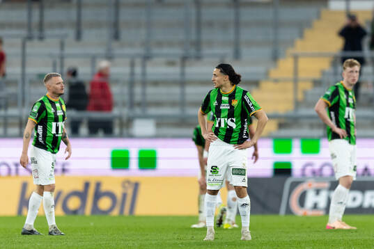 GAIS Jonas Lindberg, Amin Boudri och Filip Beckman deppar