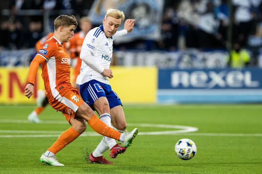 IFK Göteborgs Felix Eriksson och IFK Norrköpings Isak