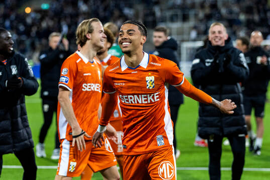 IFK Göteborgs Sebastian Clemmensen jublar