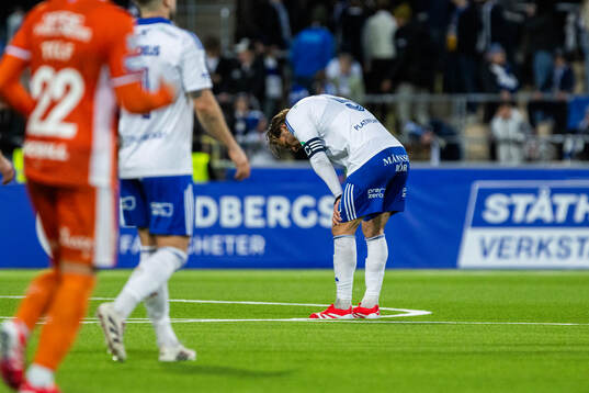 IFK Norrköpings Christoffer Nyman deppar