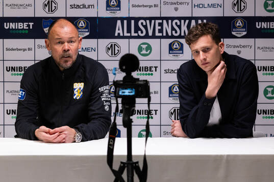 IFK Göteborgs assisterande tränare Joachim Björklund och