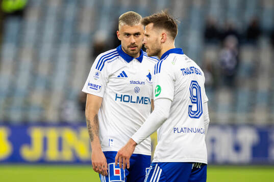 IFK Norrköpings Tim Prica och Arnor Traustason