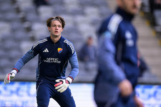 Djurgårdens målvakt Max Croon