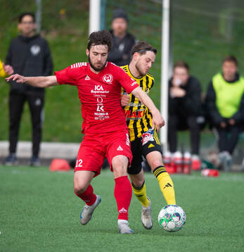 Lineros Mirza Halvadzic och IFK Hässleholms Elliot