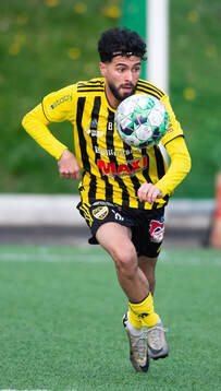 IFK Hässleholms Rahel Omed Nader i matchen i division 2