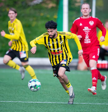 IFK Hässleholms Rahel Omed Nader i matchen i division 2