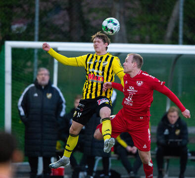 IFK Hässleholms Kasper Månsson och Lineros Adam Olofsson
