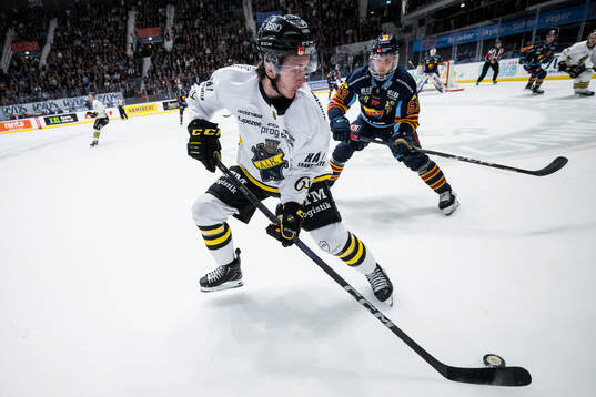 AIKs Borna Kopac och Djurgårdens David Blomgren