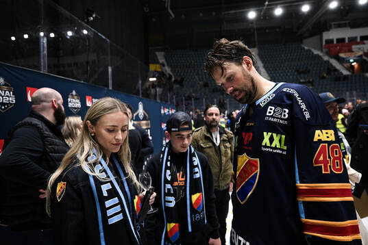 Janni Delér och Djurgårdens Dick Axelsson