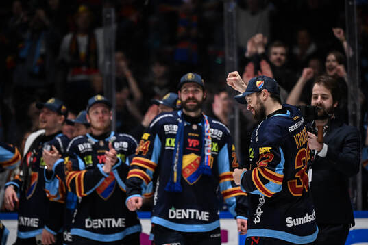 Djurgårdens Marcus Krüger jublar