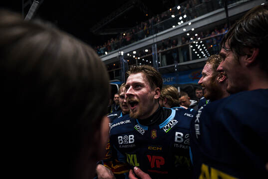 Djurgårdens Jakob Ragnarsson jublar