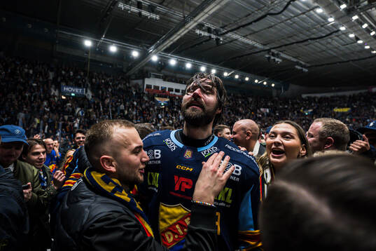 Djurgårdens Ludvig Rensfeldt jublar