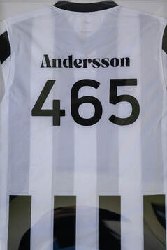 Landskronas Philip Andersson tröja, gåva