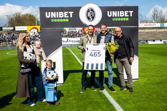 Landskronas ordförande Anders Ekblad och sportchef Billy