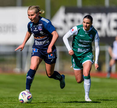 Linköpings Maria Olafsdottir Gros och Alingsås Alexandra