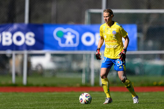 Linköpings målvakt Cajsa Andersson