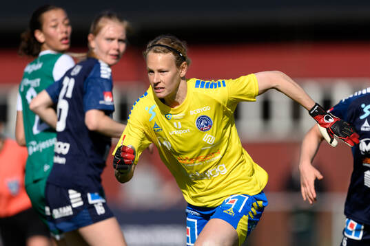 Linköpings målvakt Cajsa Andersson