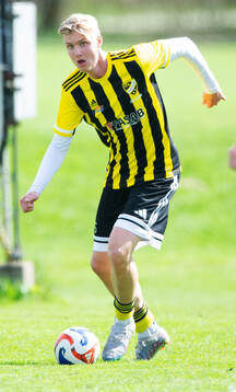 IFK Hässleholms Hampus Frick Salheden i matchen i U19