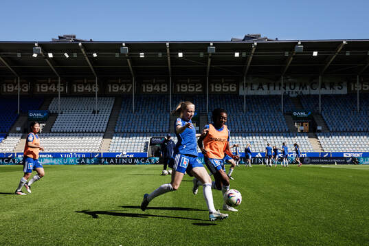 IFK Norrköpings Elin Rombing och Maya Aliyah Antoine