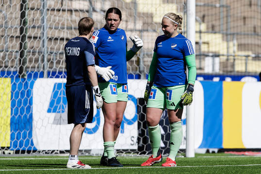IFK Norrköpings målvakt Caroline Delisle och målvakt