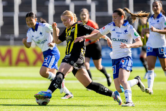 Häckens Johanna Fossdalsá Sørensen och IFK Norrköpings