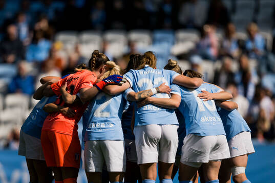 Malmö FFs spelare samlas