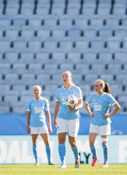 Malmö FFs Sara Kanutte Sørensen Fornes deppar