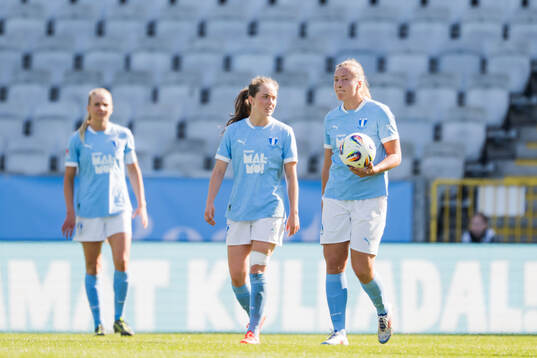 Malmö FFs Matilda Kristell och Sara Kanutte Sørensen