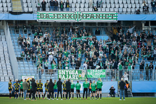 Hammarbys spelare deppar