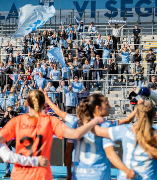 under fotbollsmatchen i Damallsvenskan mellan Malmö FF och