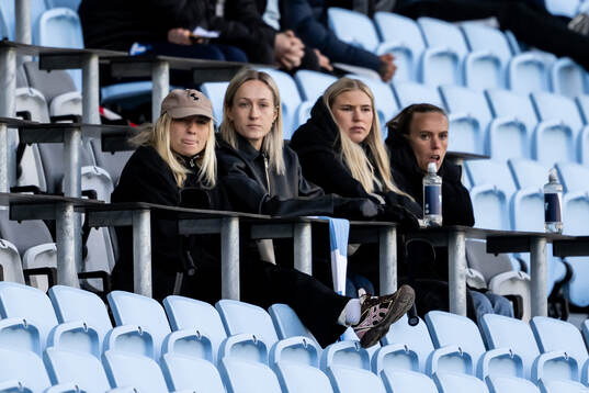 Malmö FFs Stinalisa Johansson, Sanna Kullberg, Ellen