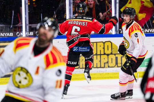 Luleås Isac Hedqvist jublar