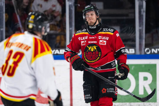 Luleås Marcus Hardegård deppar