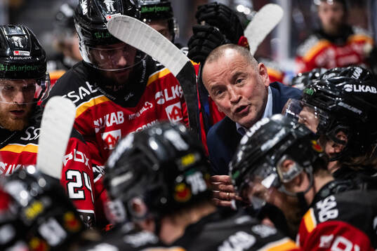 Luleås tränare Thomas Berglund