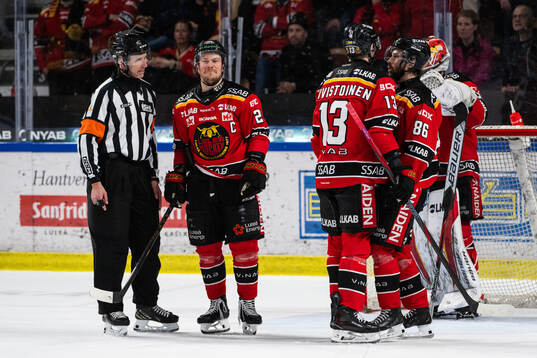 Luleås Erik Gustafsson deppar