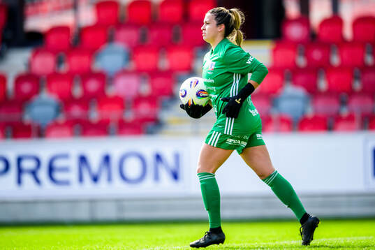 Vittsjös målvakt Savannah Madden