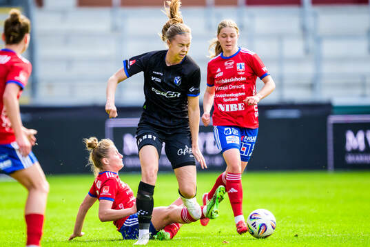 Vittsjös Julia Tunturi och Växjö DFFs Elin Nilsson